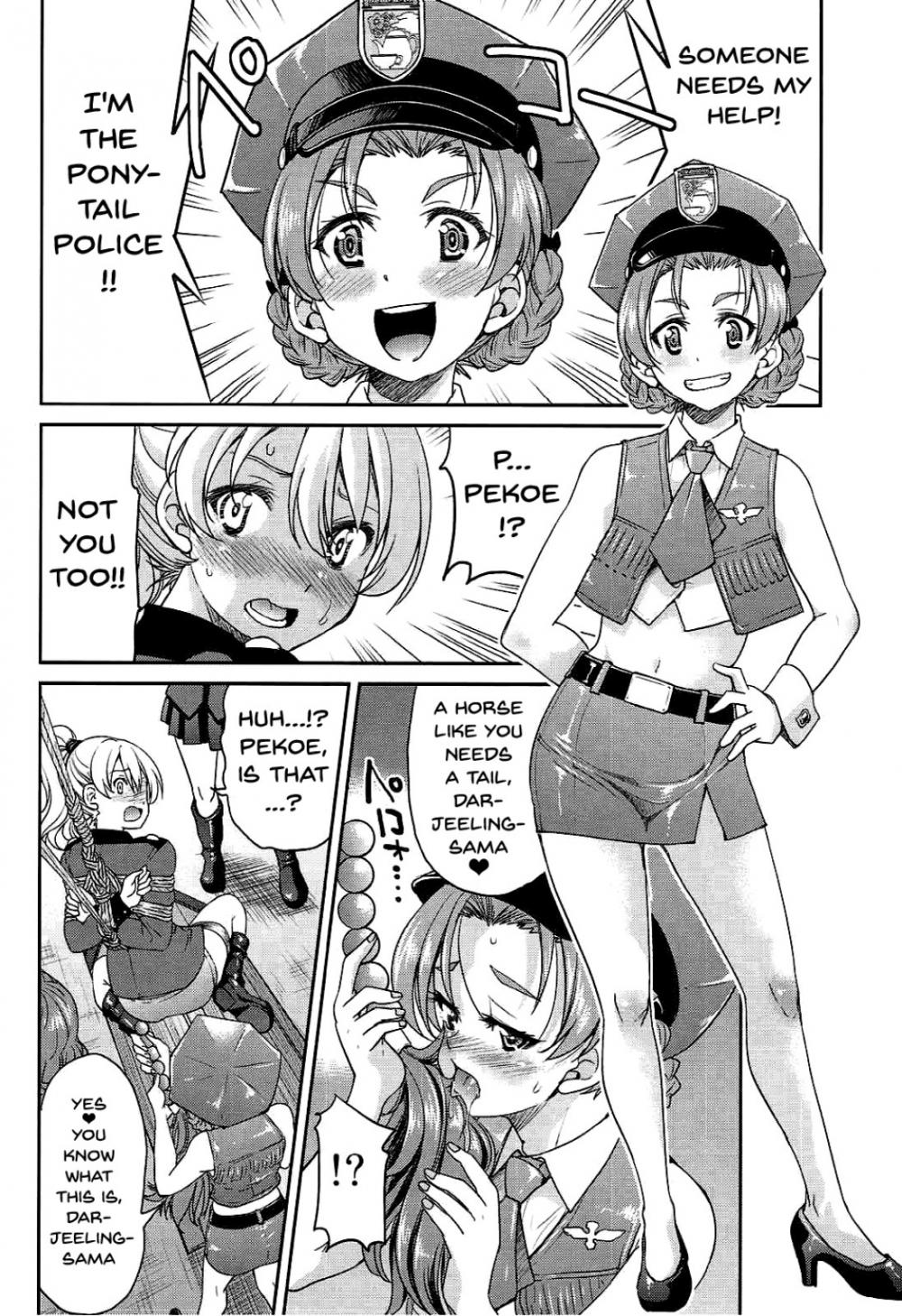 Hentai Manga Comic-Darjeeling-sama's Ponytail-Read-13